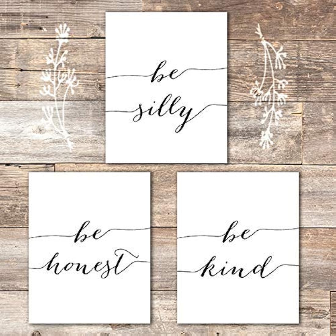 Juego de 3 Sin marco Arte inspirador