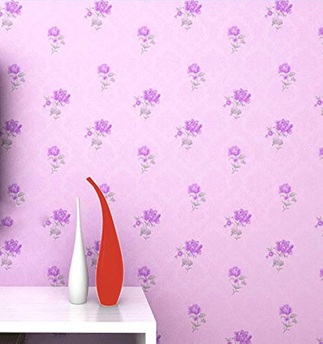 Papel pintado para armario (17.6 x 97.6 in), diseño floral