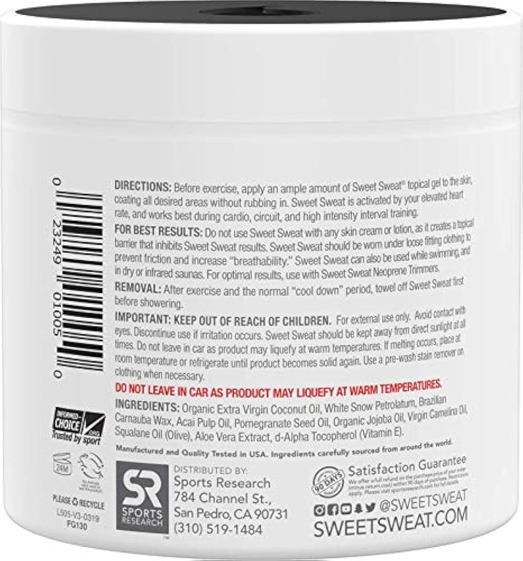 Gel de coco para entrenamiento frasco 'XL' de 13.5oz