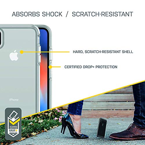 OtterBox SYMMETRY CLEAR SERIES - Funda para iPhone Xs y iPhone X - Embalaje al por menor - Interior de las líneas