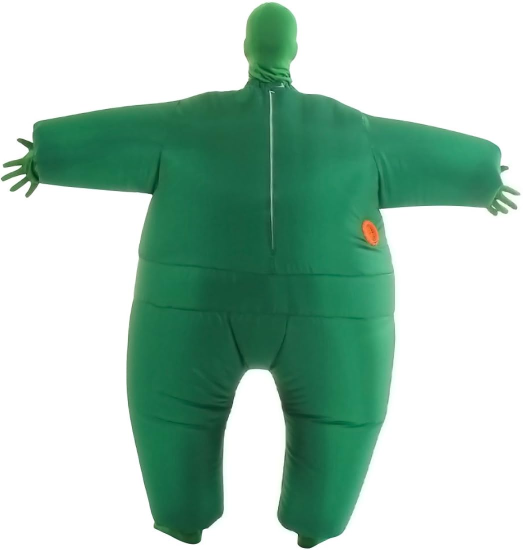 Disfraces inflable para Halloween verde talla única