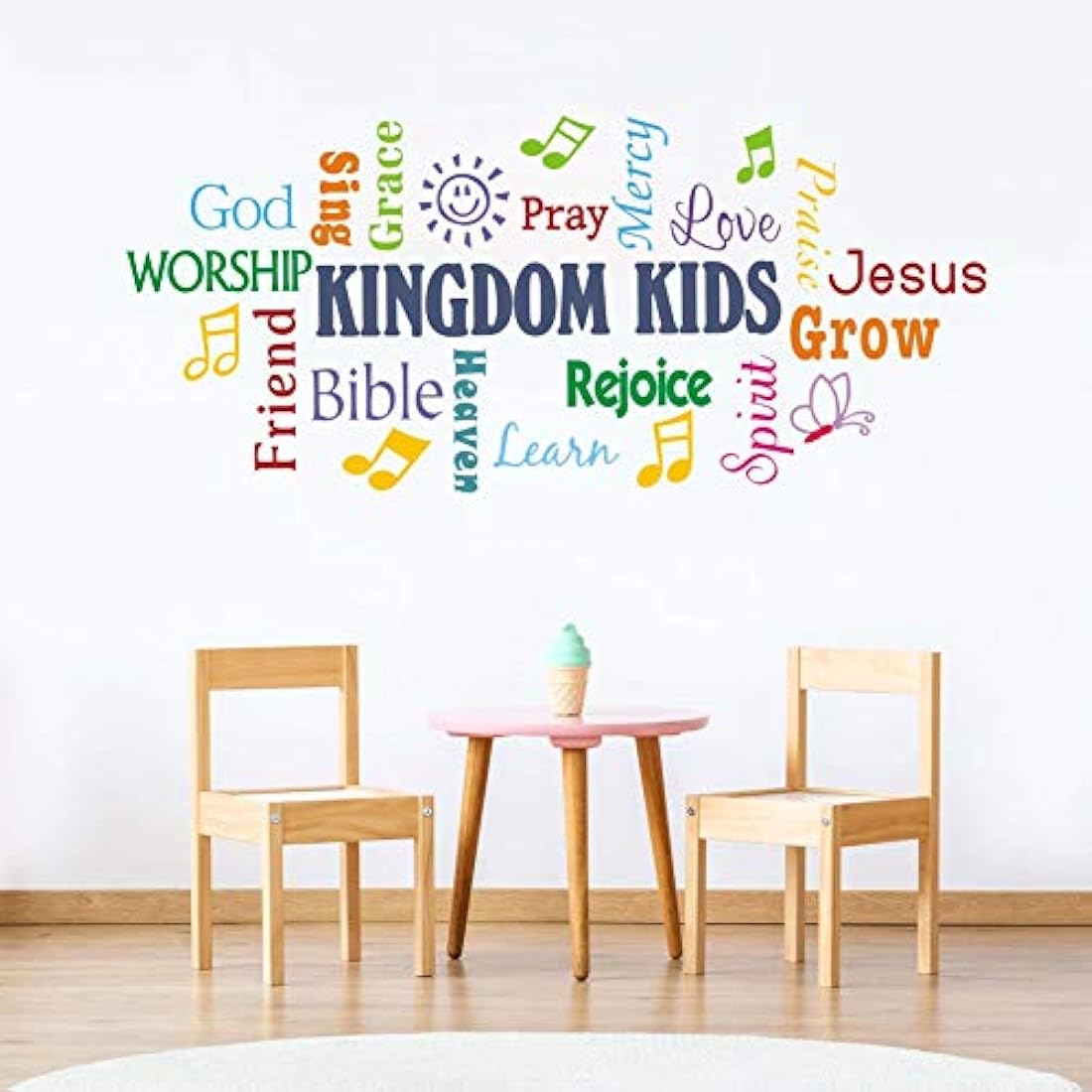 Adhesivo decorativo de pared Kingdom Kids- TOARTi