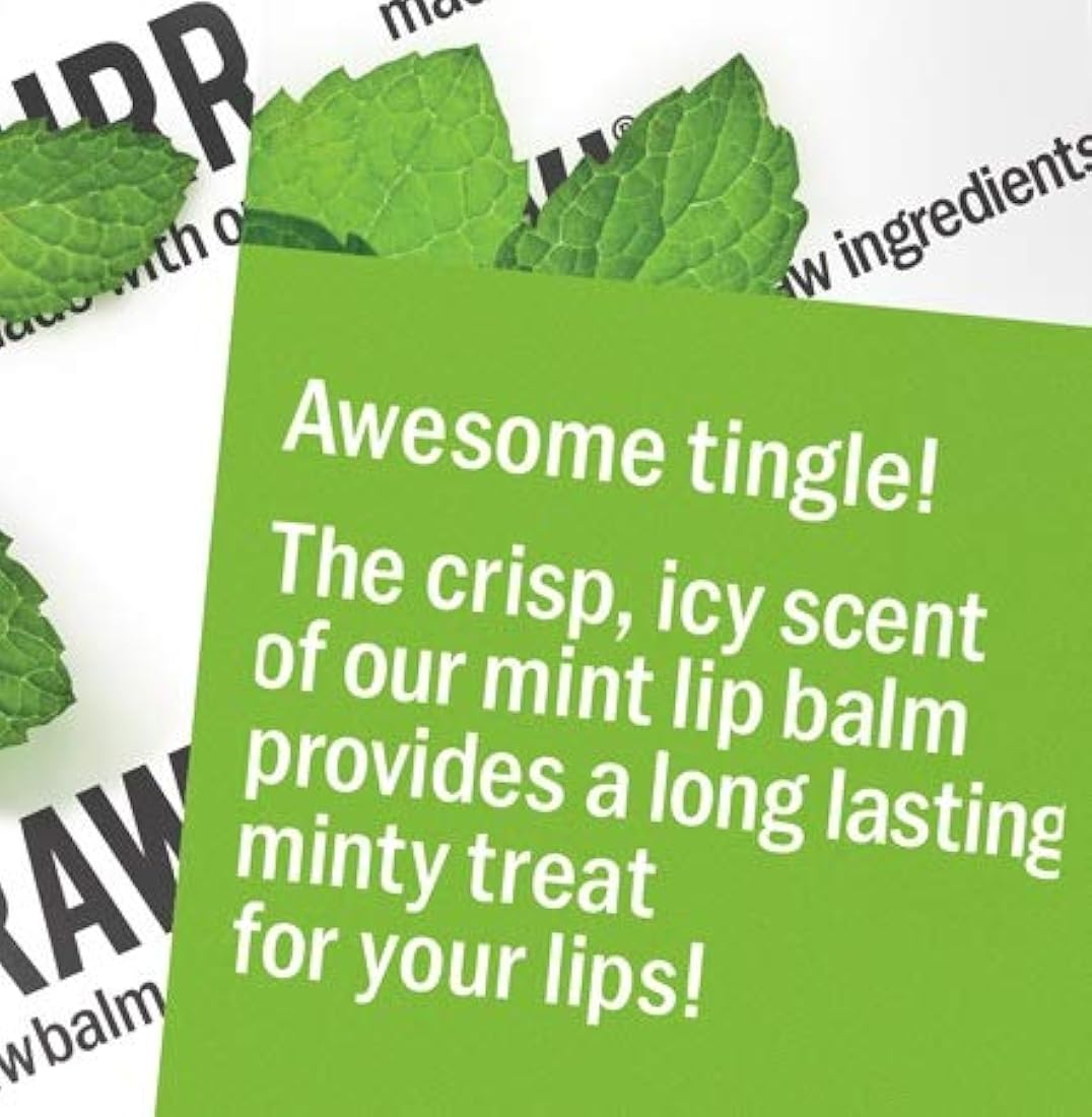 HURRAW! Bálsamo labial orgánico paquete de 3 unidades