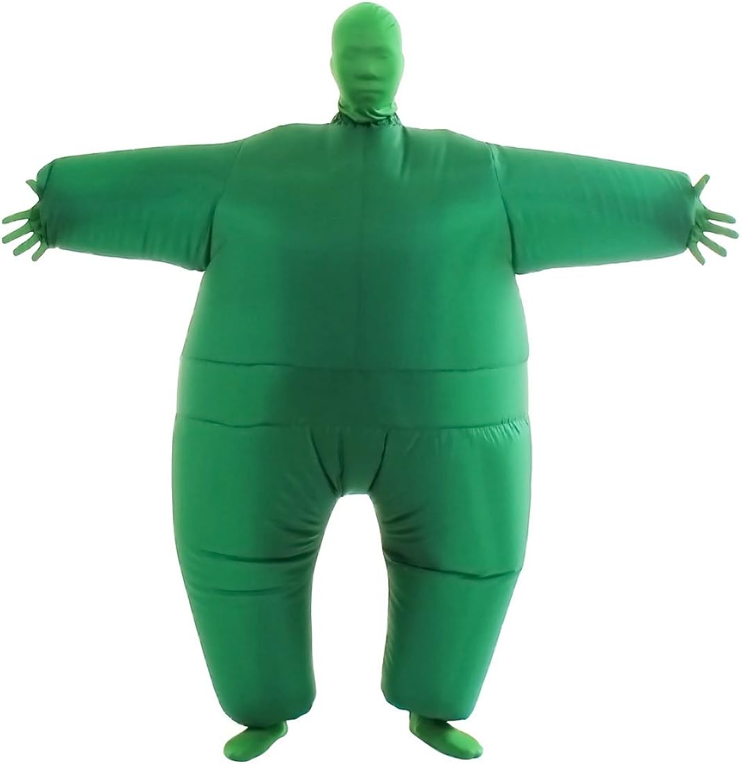 Disfraces inflable para Halloween verde talla única
