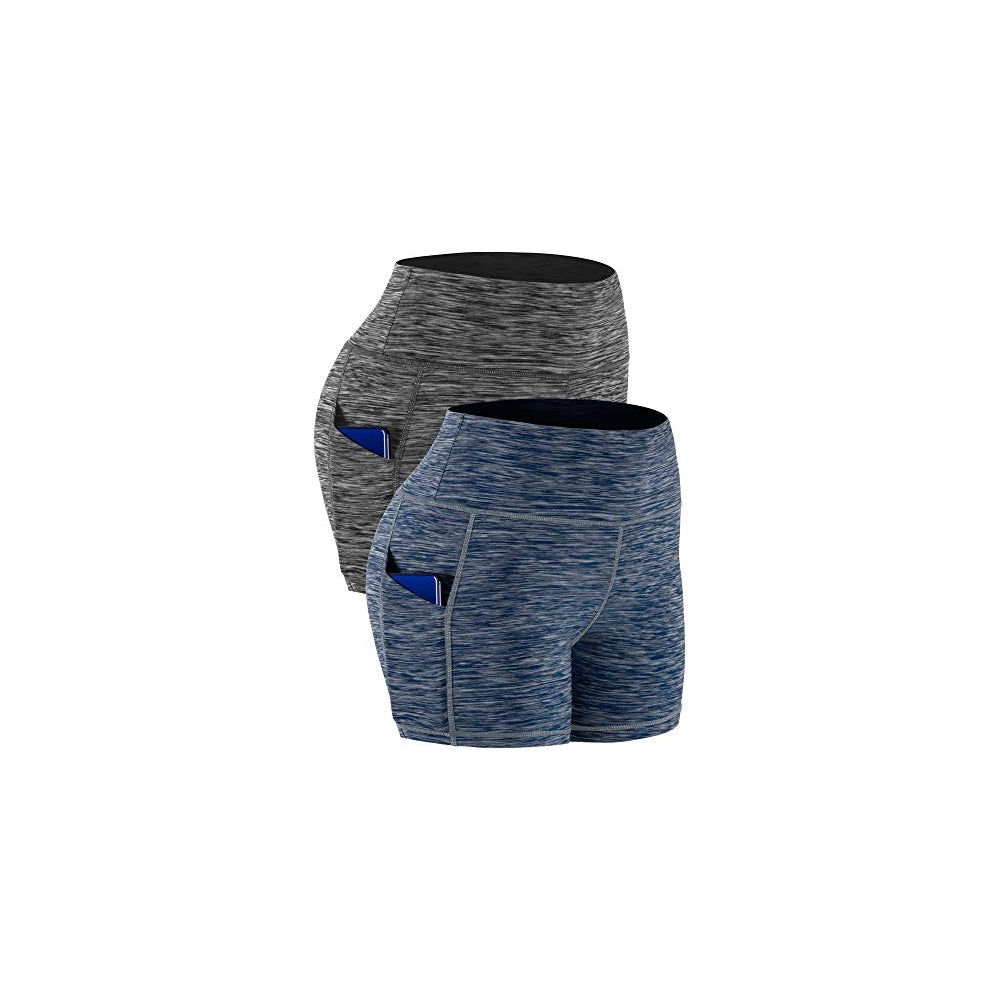 Shorts cortos deportivos de cintura alta para mujer XXL