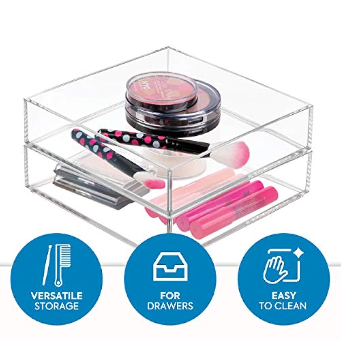 Organizador adecuado para cosméticos y productos de belleza