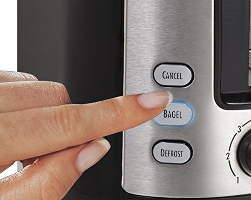 Tostadora con ranura para 2 rebanadas extra ancha