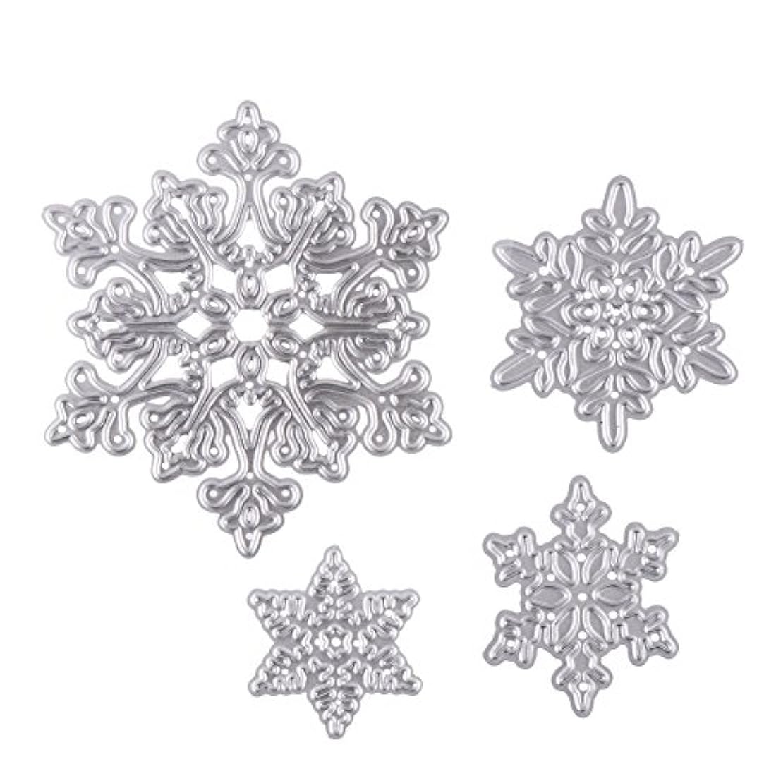 DECORA Plantillas de corte para manualidades copo de nieve