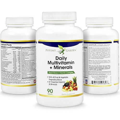 Mineral multivitamínico diario para hombres, mujeres