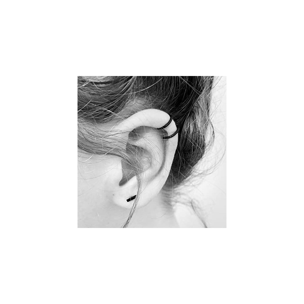 Aretes de aro de plata 3 pares para mujeres