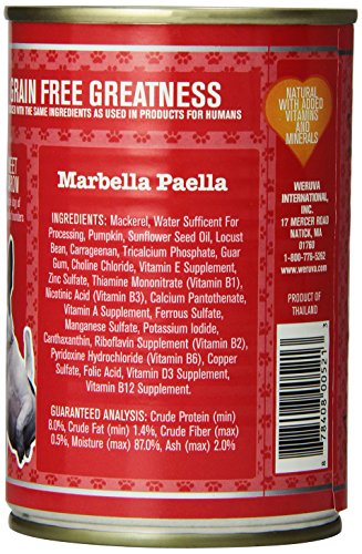 Weruva - Comida de perro clasica con sabor a Paella