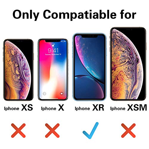 OTOFLY - Funda protectora para iPhone XR (sedosa y suave al tacto), de goma de silicona suave de alta calidad, protección total antigolpes, compatible con iPhone XR de 6.1 pulgadas de Apple