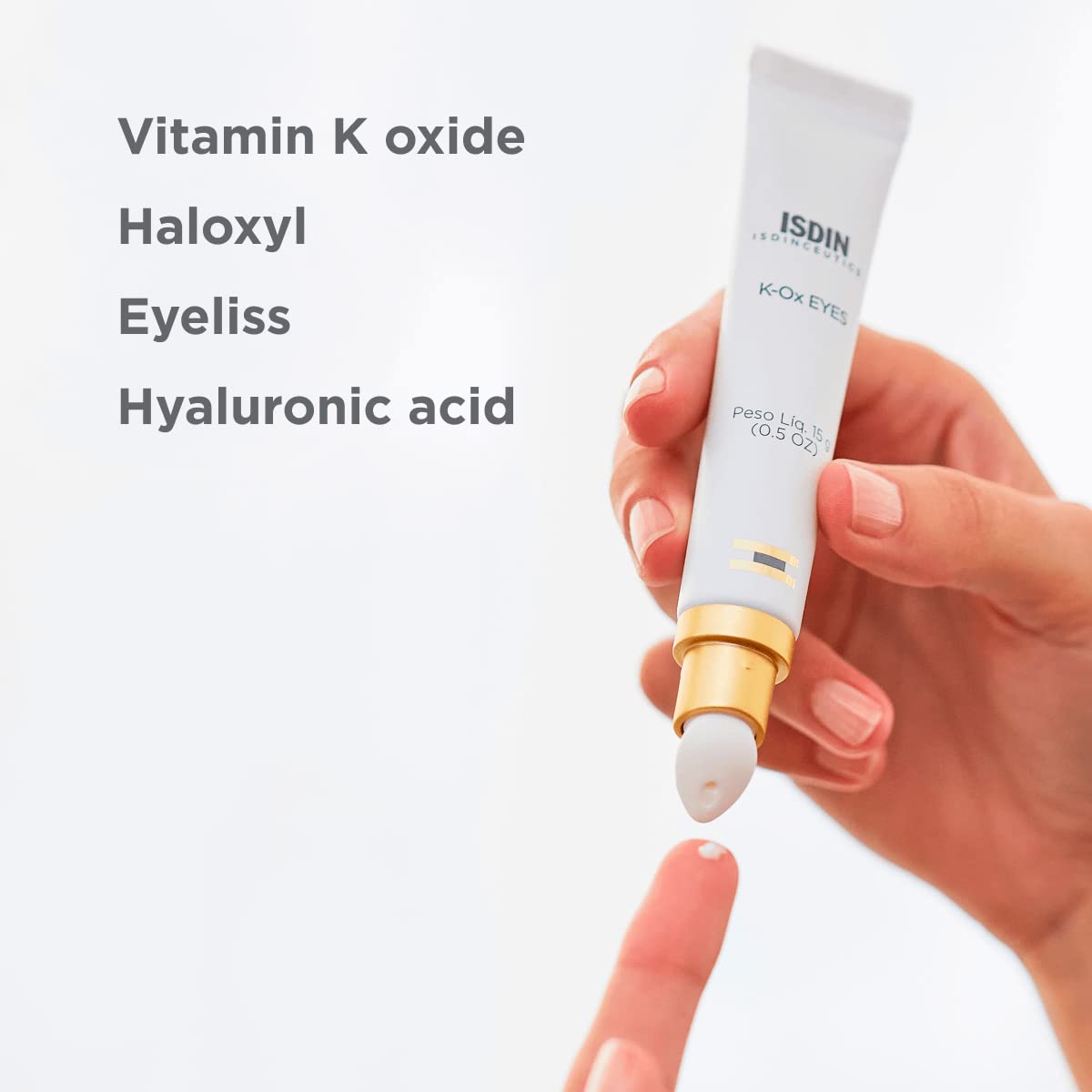 Cuidado Facial Crema iluminadora debajo de ojos hinchazón