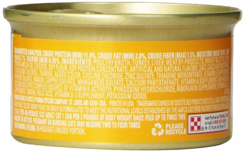 Purina Fancy Feast Rebanada de pavo en salsa para gatos