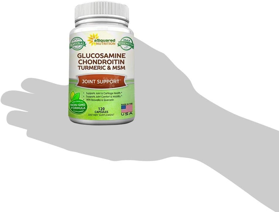 Suplemento Nutrition Glucosamina condroitina cúrcuma 120 cáp