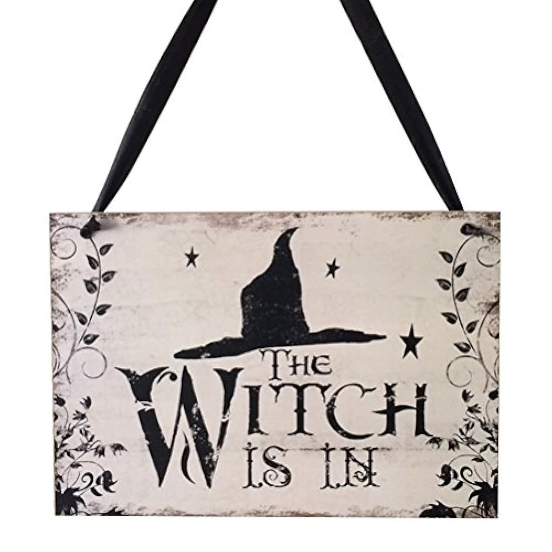 Cartel para colgar puerta de madera