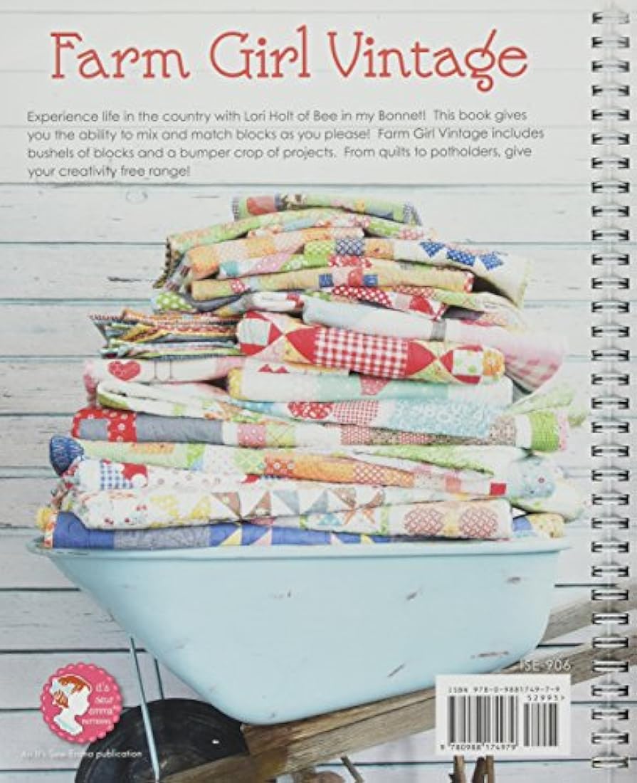 Libro de la niña de la granja ISE906 It's Sew Emma