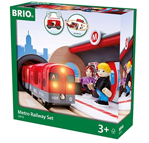 Conjunto ferroviario Brio Metro