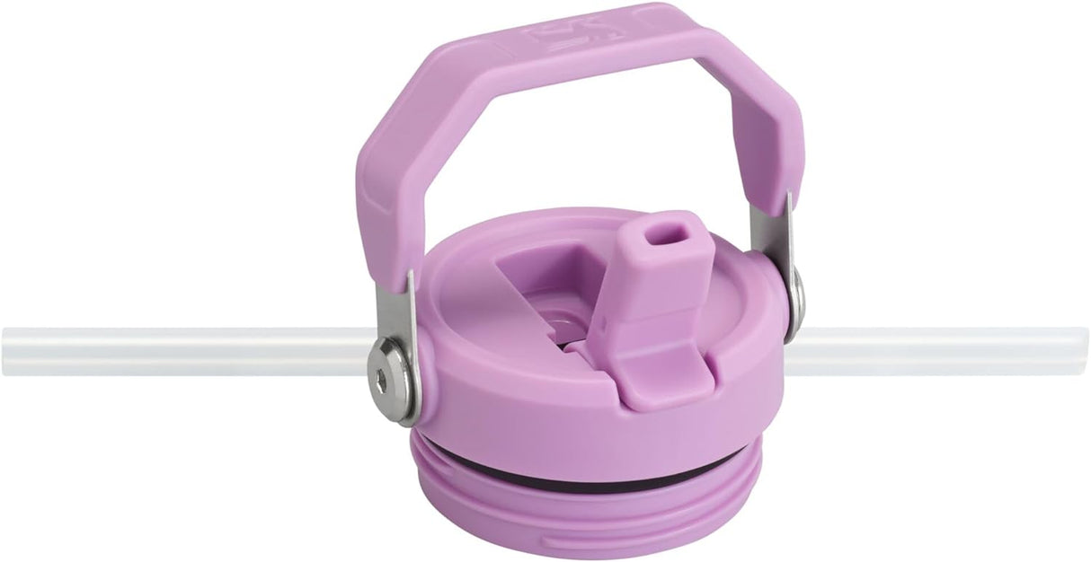 Botella de Agua con Pajilla Abatible 2.0, Acero Inoxidable