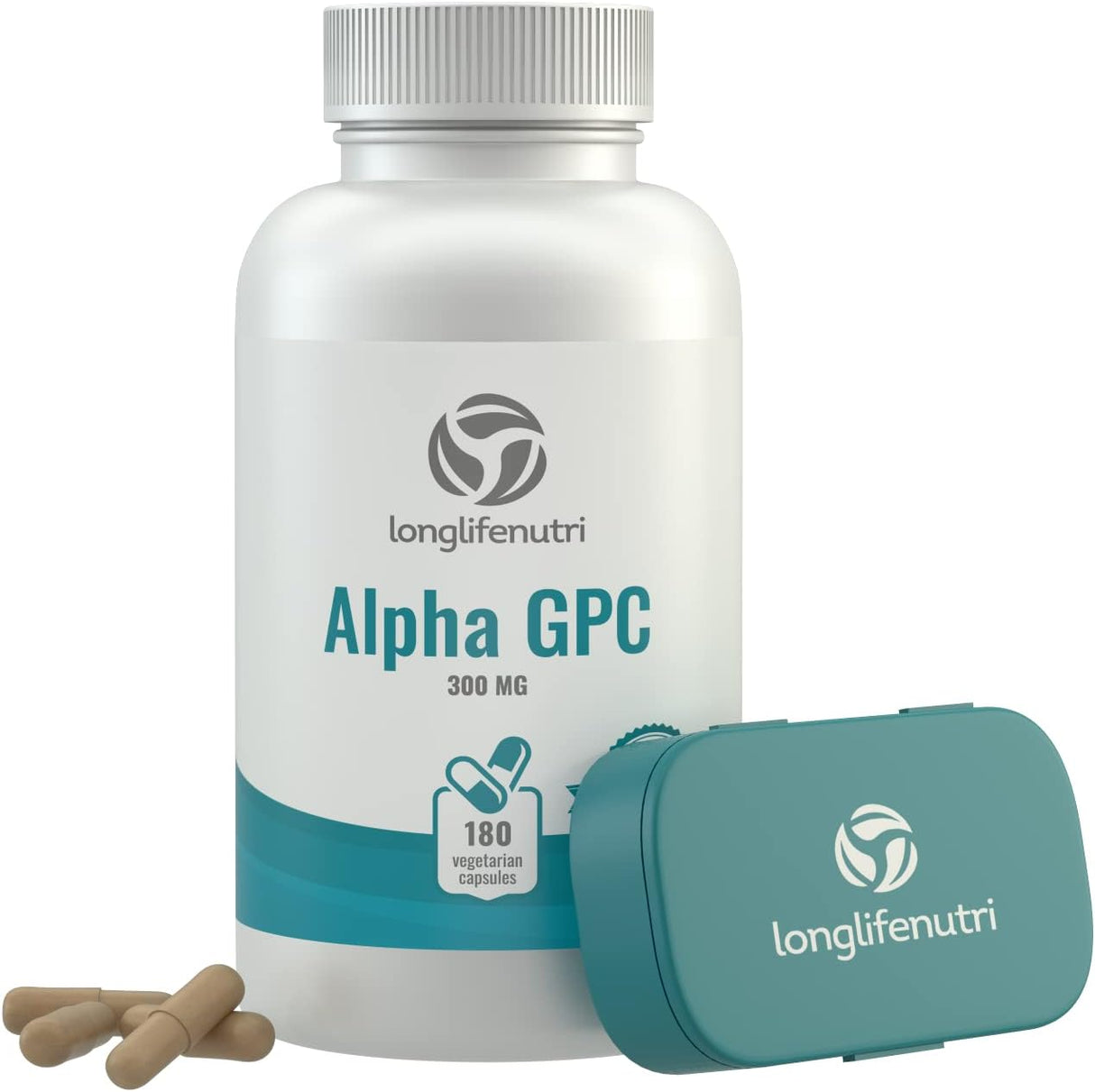 Suplemento Alpha GPC 300 mg - Mejora Cognitiva y Memoria