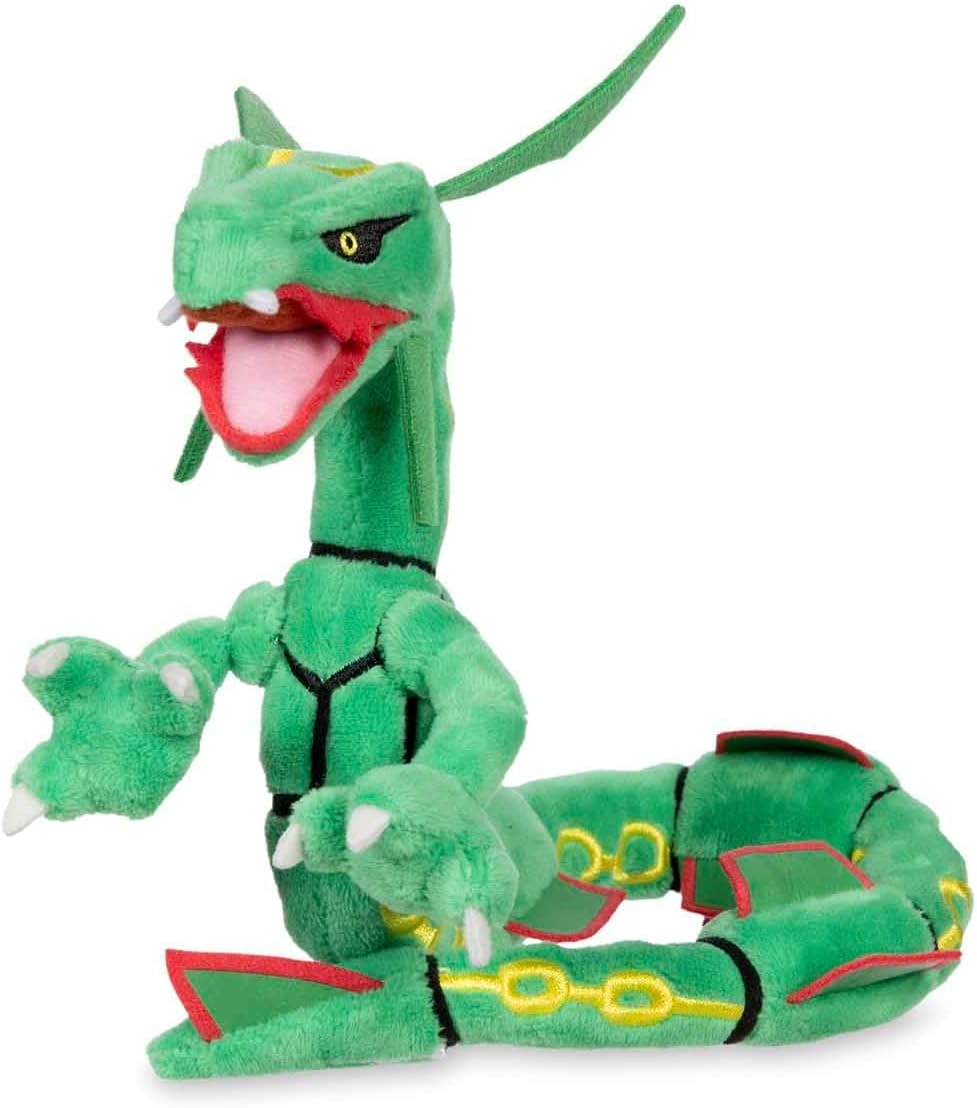 Pokemon Centro: Sitting Cuties: Rayquaza Plush # 384 - Generación 3
