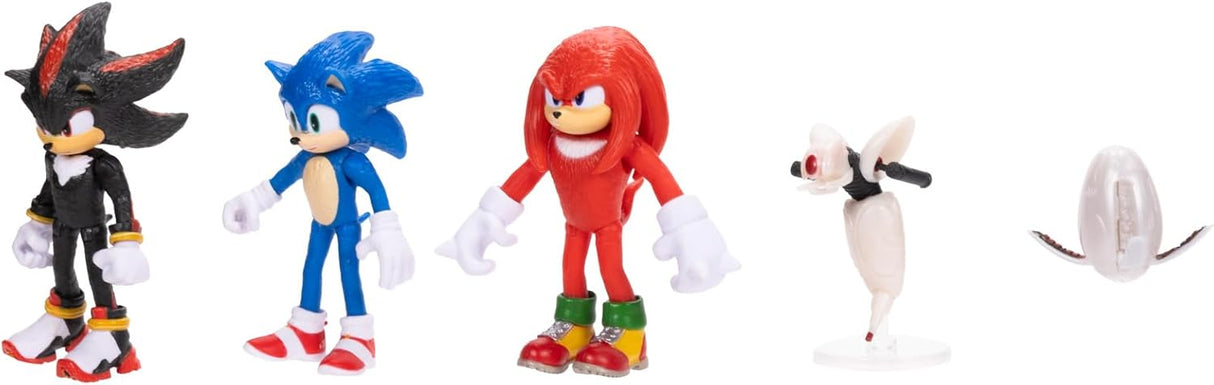 Figuras de Acción Sonic 3 - Pack Multicolor 2.5 - Licencia Oficial
