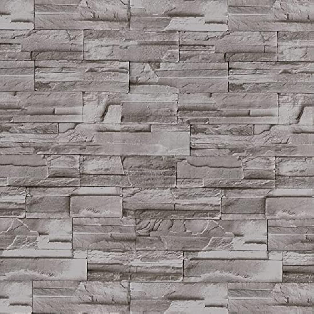 Papel pintado de ladrillo Tamaño: 17.7X197