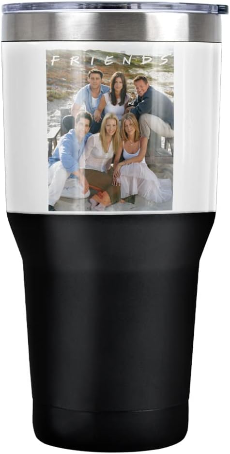 Taza de Acero Inoxidable LOGOVISION 30 oz con Tapa Antifugas