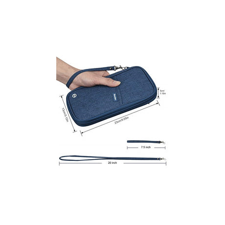 Porta Documentos y Tarjetas  de pasaporte de bloqueo RFID