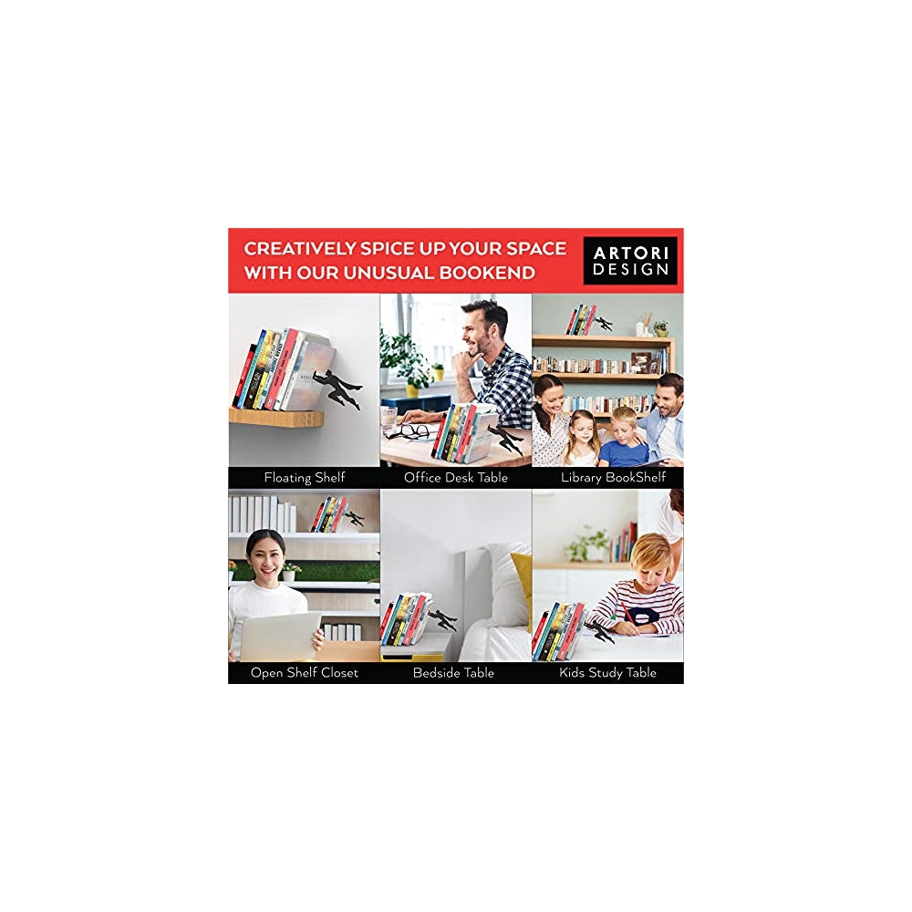 Sujetalibros Superhéroe regalo ideal