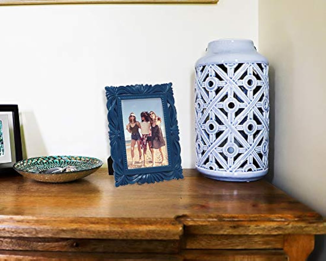 Isaac Jacobs Wave - Portarretrato con Marco de resina, 4x6