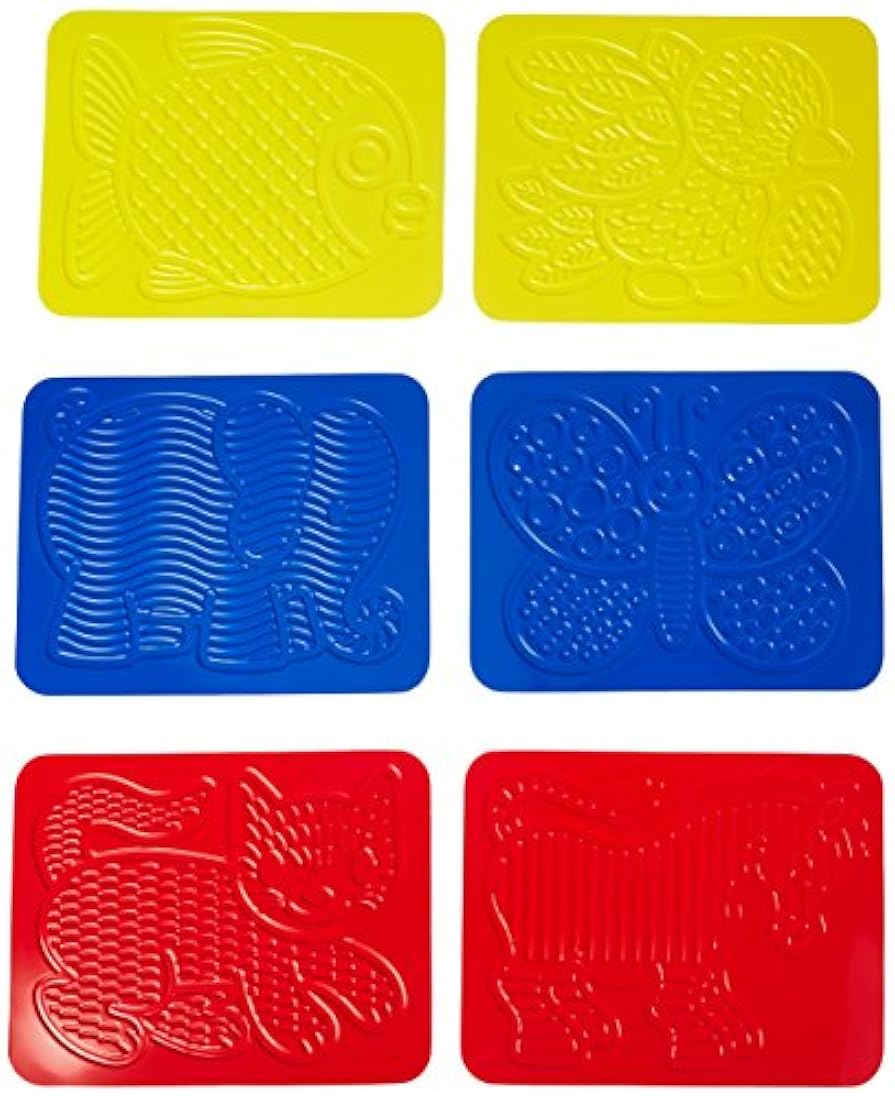 Roylco Junior-Placas para roce de animales con guía, 6 Uni.