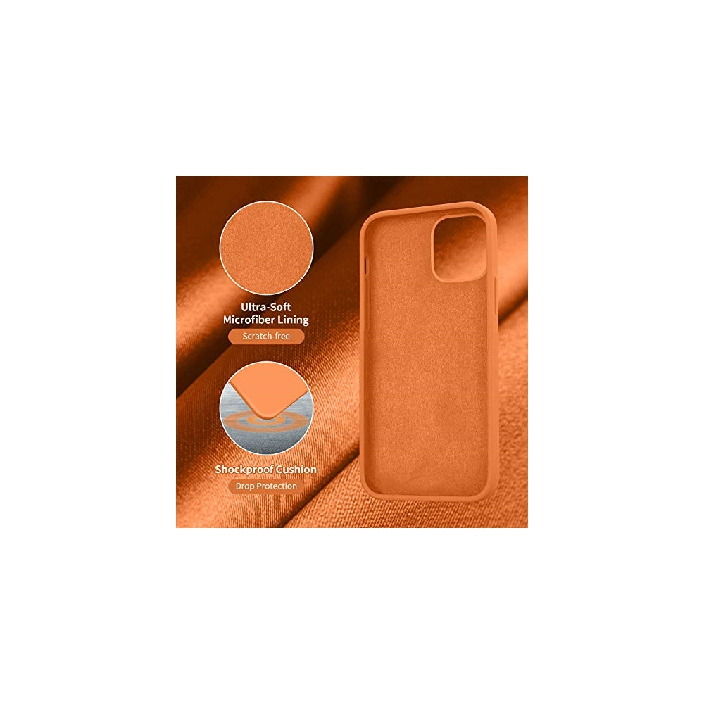 Fundas Y Estuches para iPhone 12 y 12 Pro Naranja