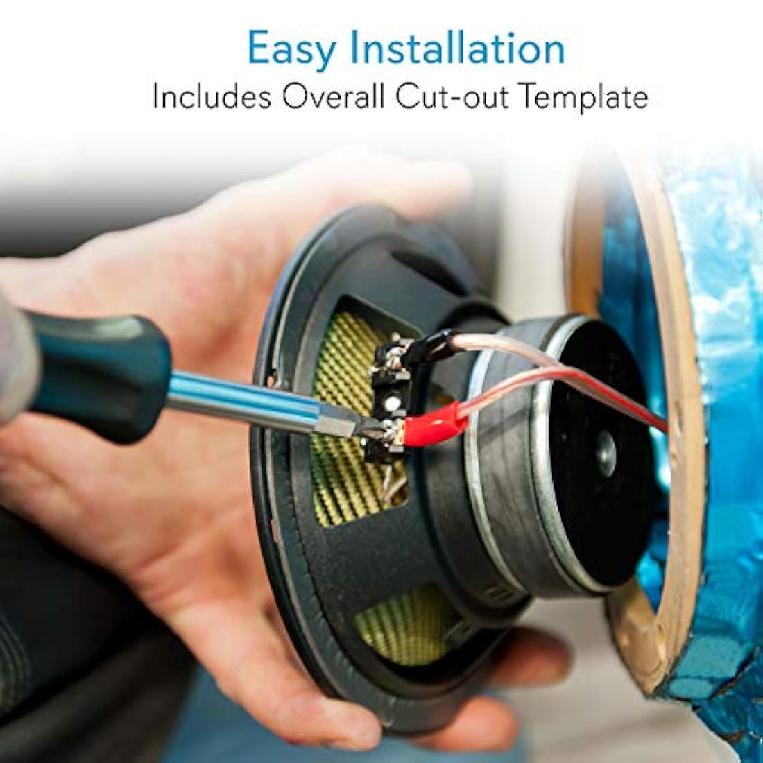 Parlante o Altavoz coaxial para coche LANZAR OPTI6PM