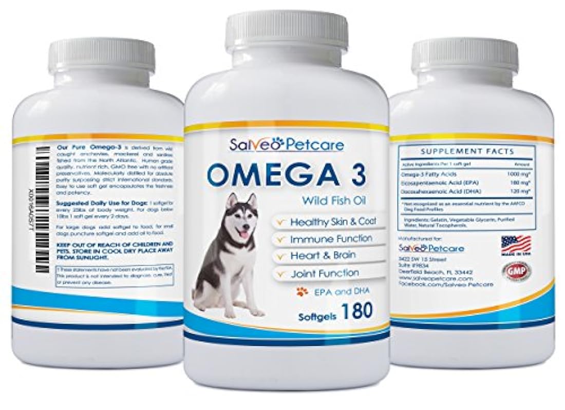 Omega 3 Aceite de Pescado para Perros