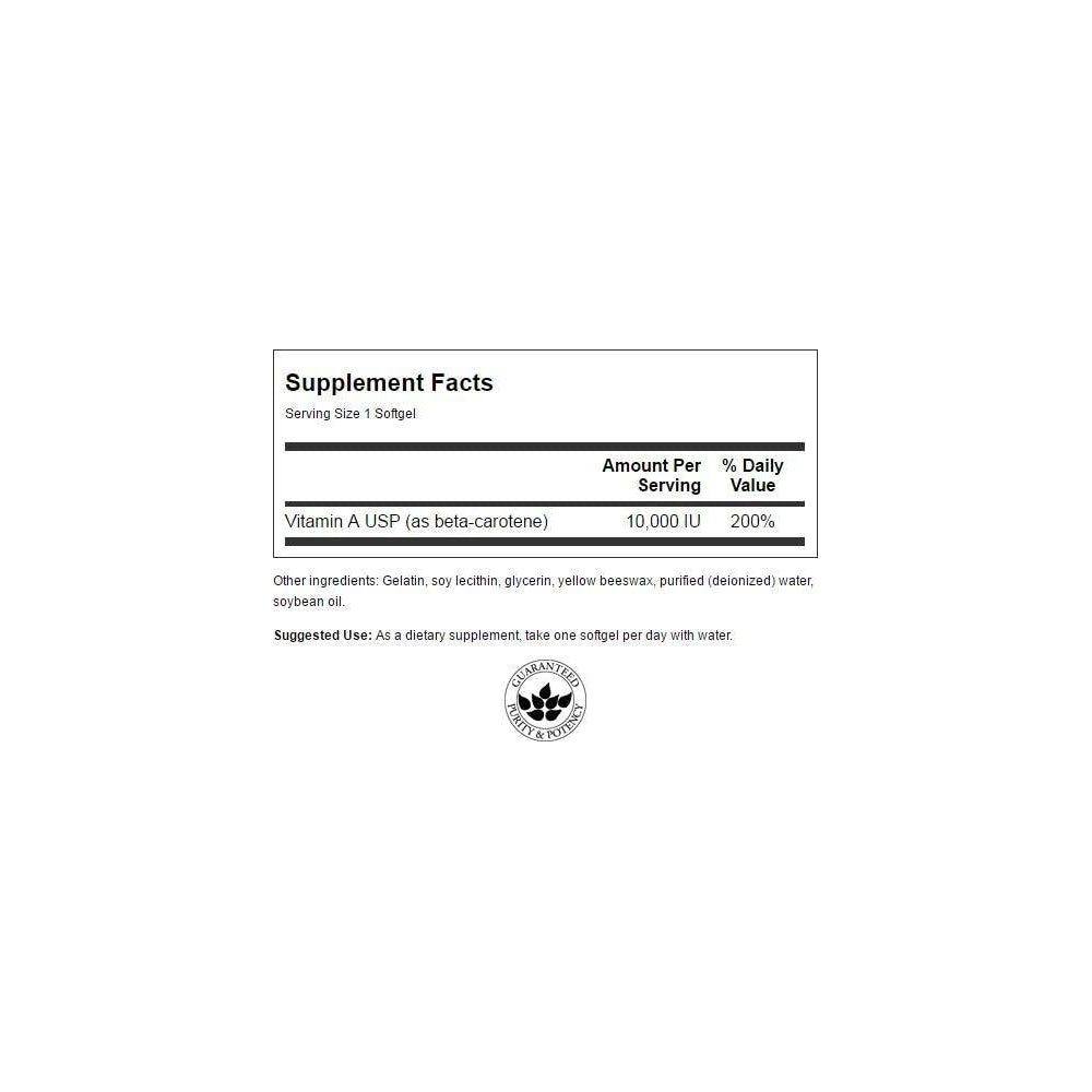 Suplementos Alimenticios de vitamina A que promueve la salud