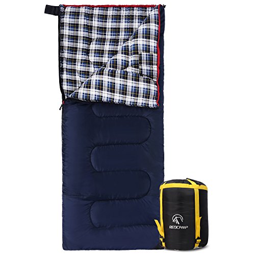 Saco de dormir de franela de algodón para acampar
