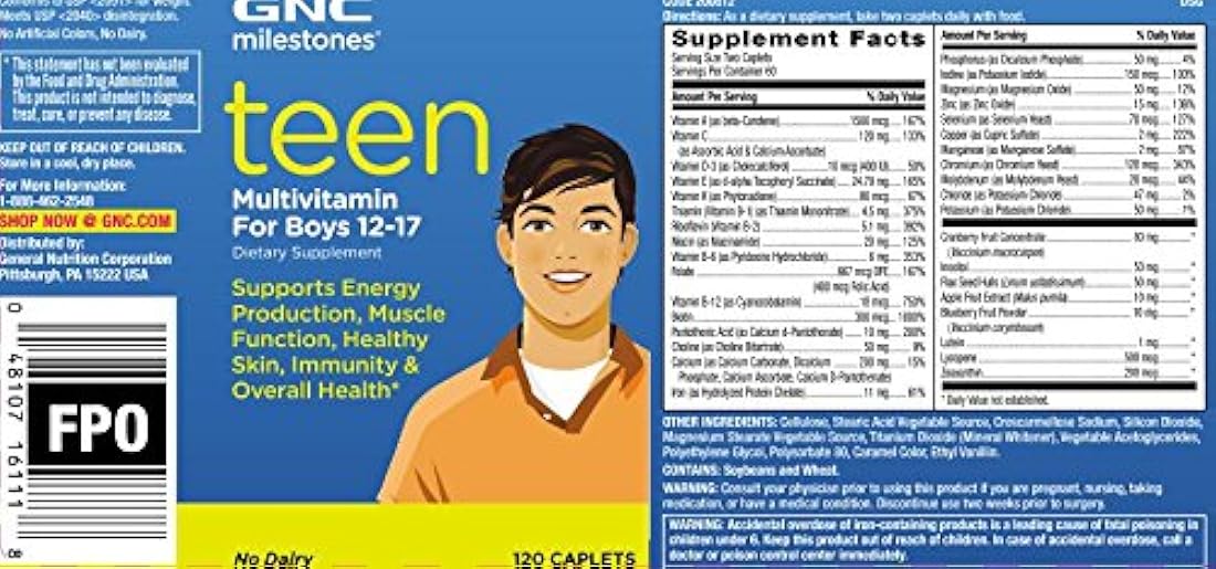 GNC - multivitamina para niños