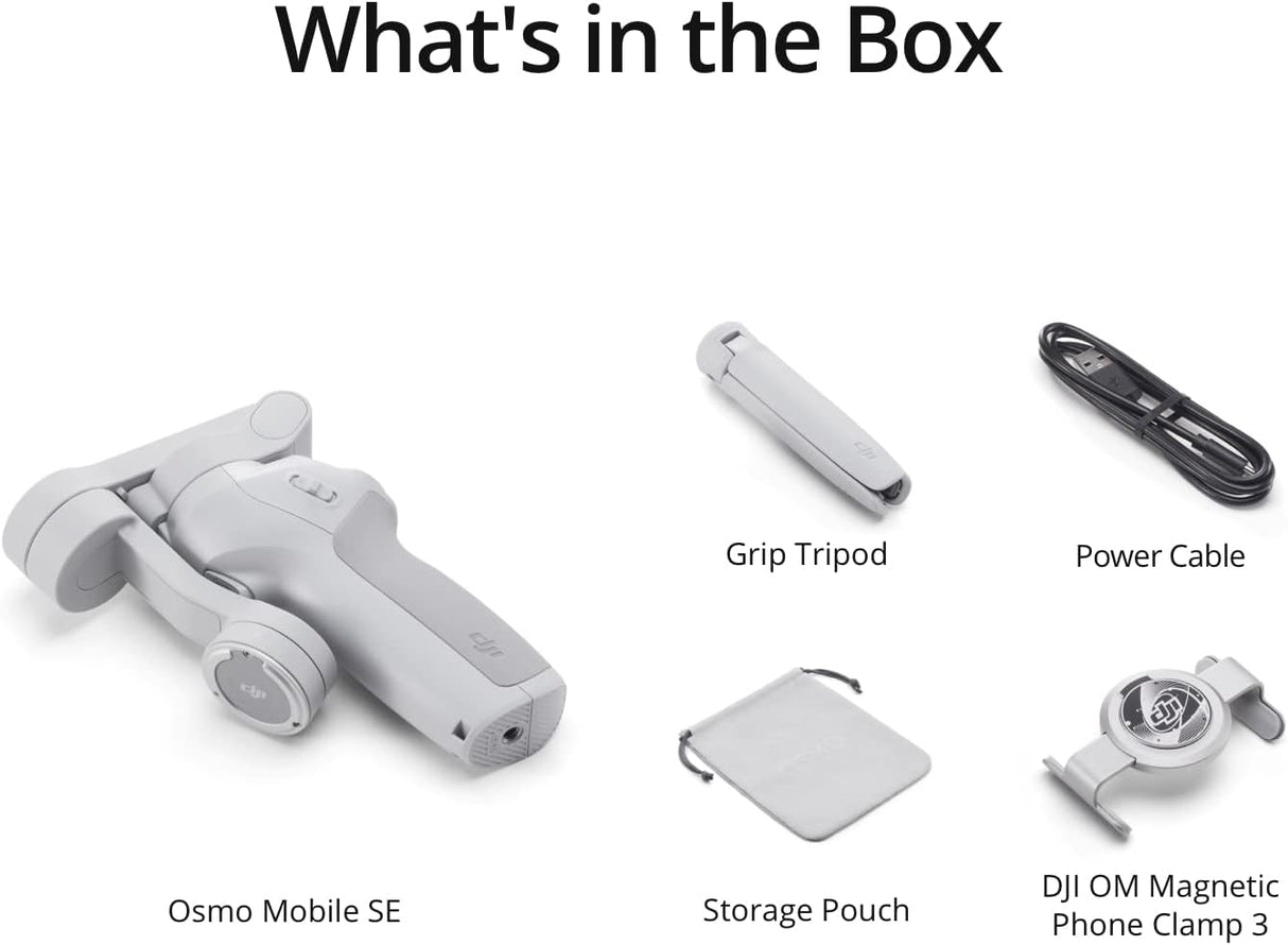 Gimbal DJI Osmo Mobile SE, 3 ejes, portátil, para smartphones