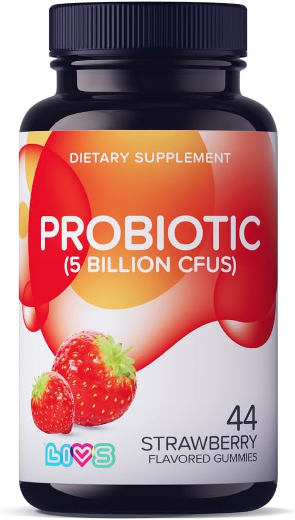 Suplemento gomita Probiótico para mujeres y hombres 44 unid