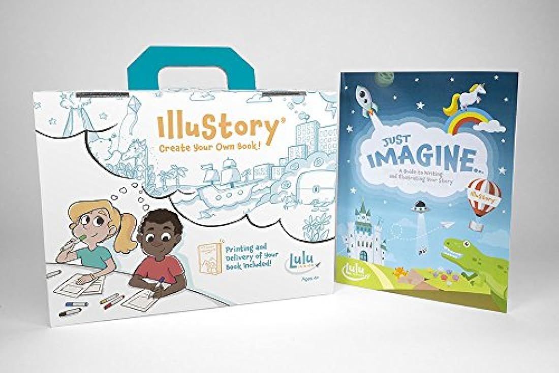 Lulu Jr. Illustory - Kit de creación de libros, Multicolor