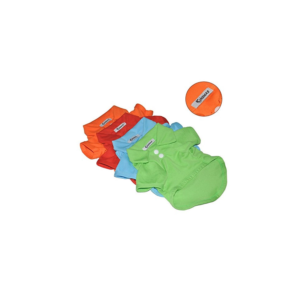 Camisetas de 4 piezas Tamaño: XS