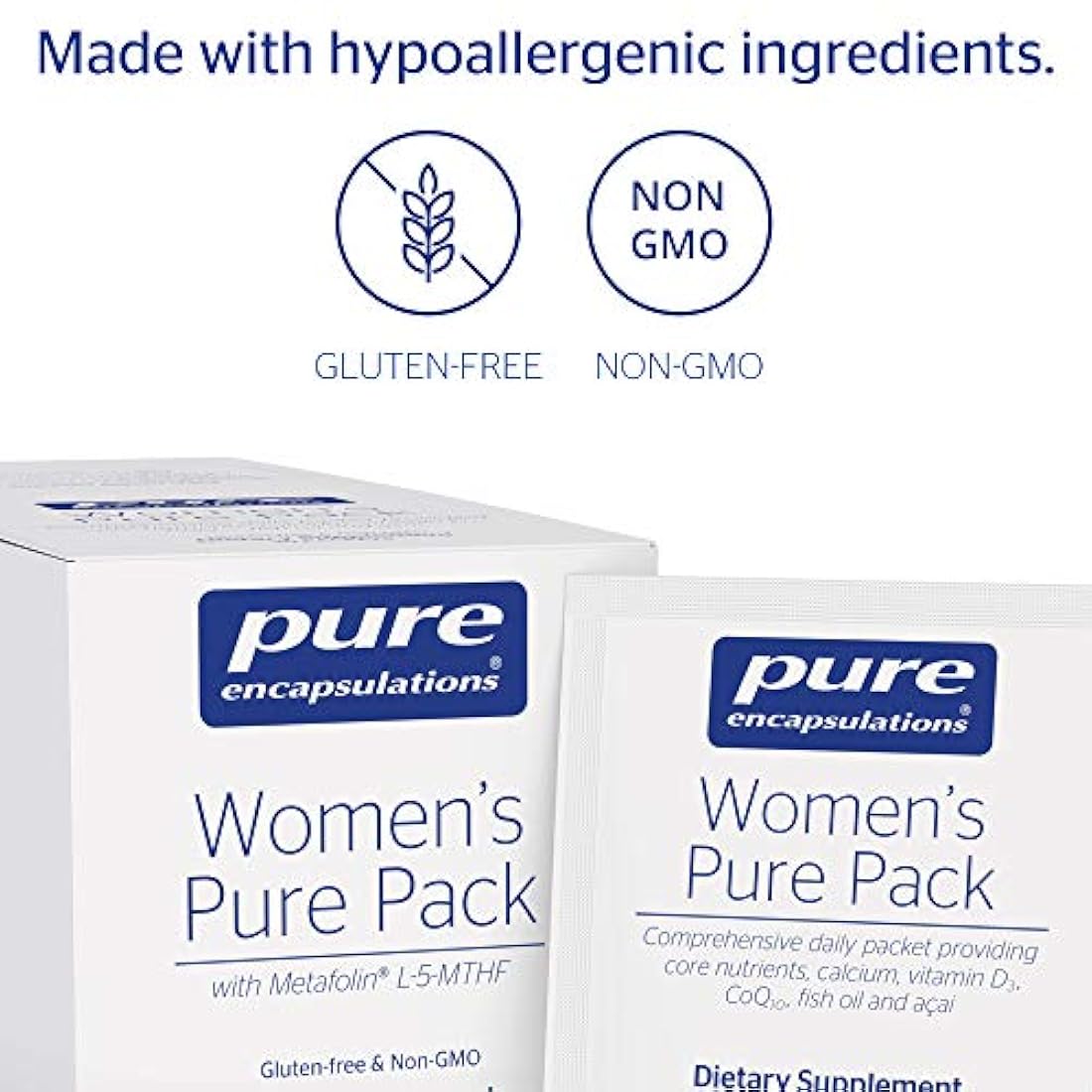 Encapsulaciones puras - Pack de 30 paquetes para mujer, 30, 1