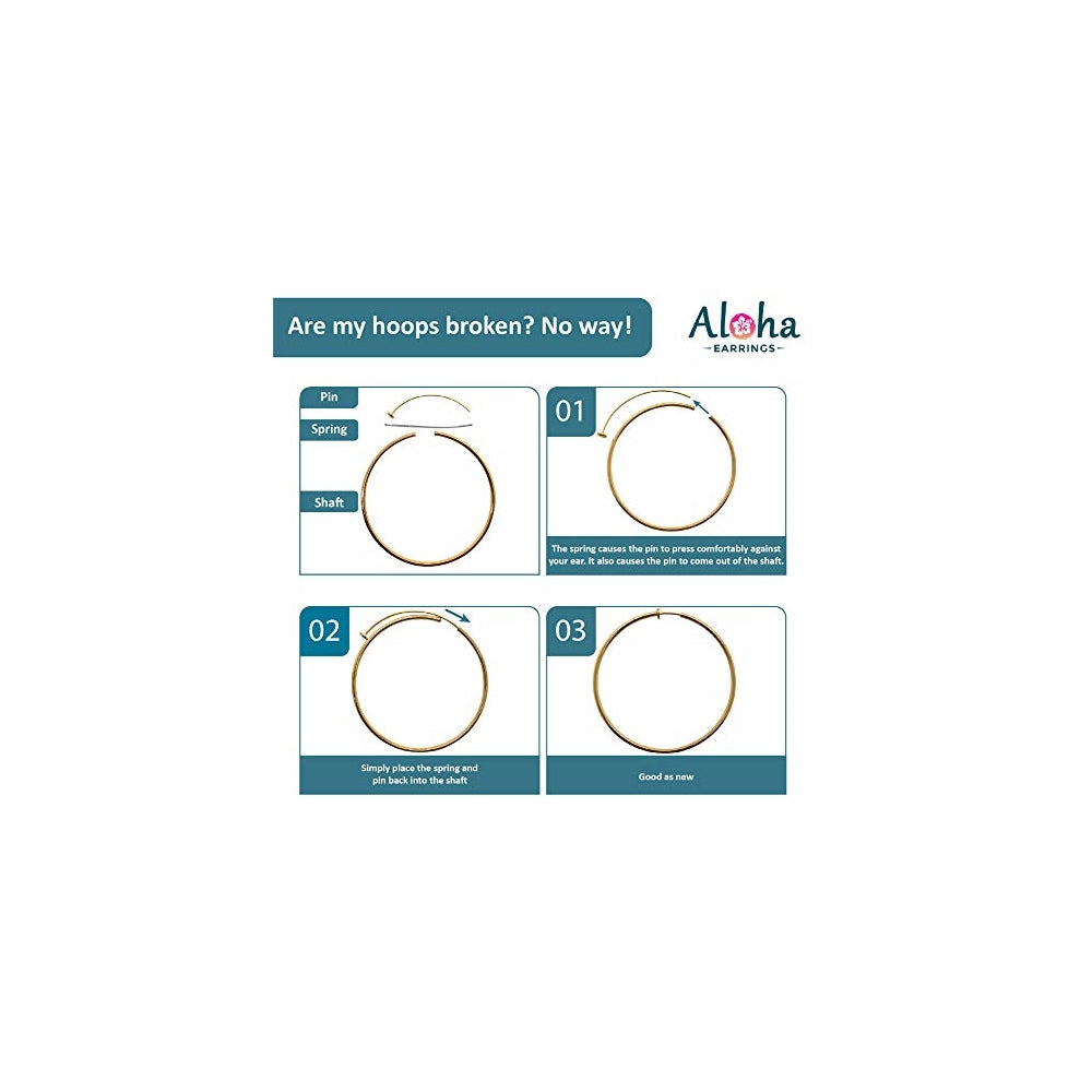 Aretes de arracadas para mujer sin perforaciones