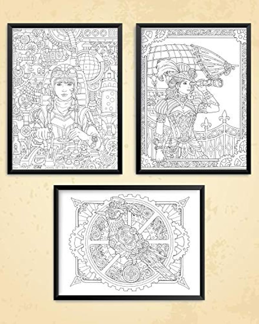 ColorIt - Libro para colorear para adultos, 50 diseños