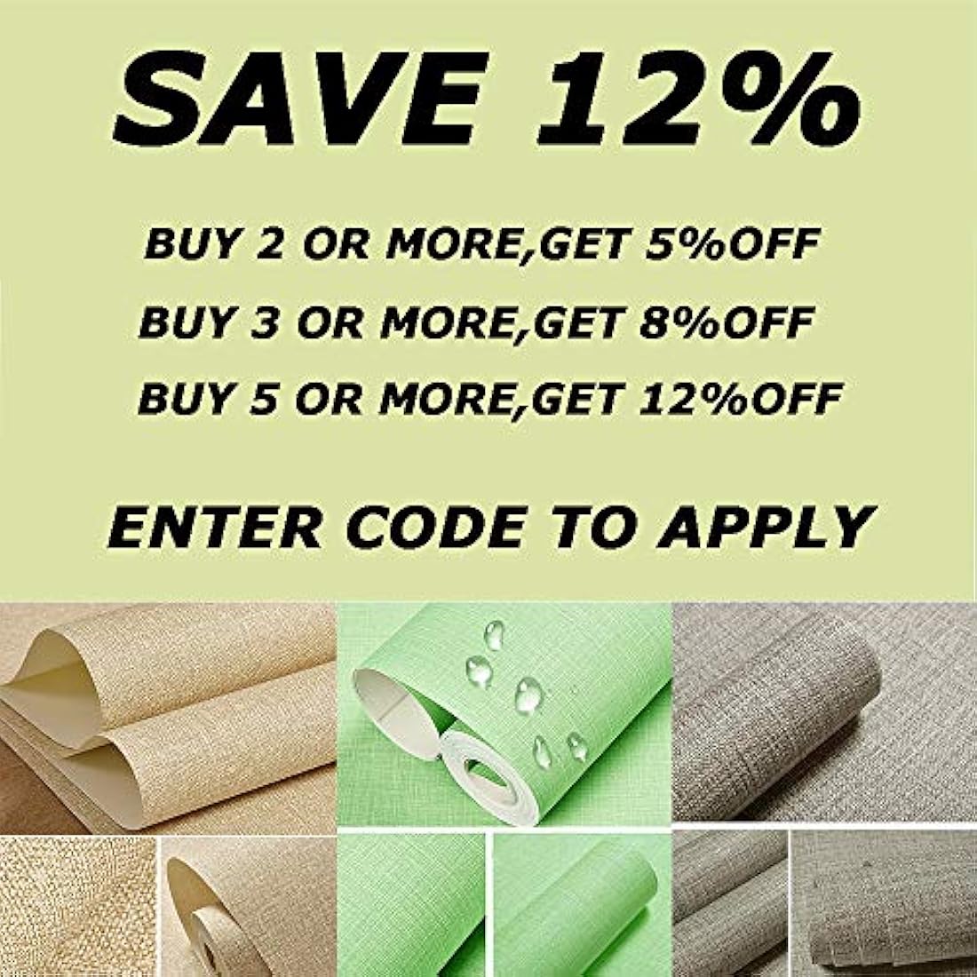 Vinilos Decorativos, Papel pintado resistente al agua