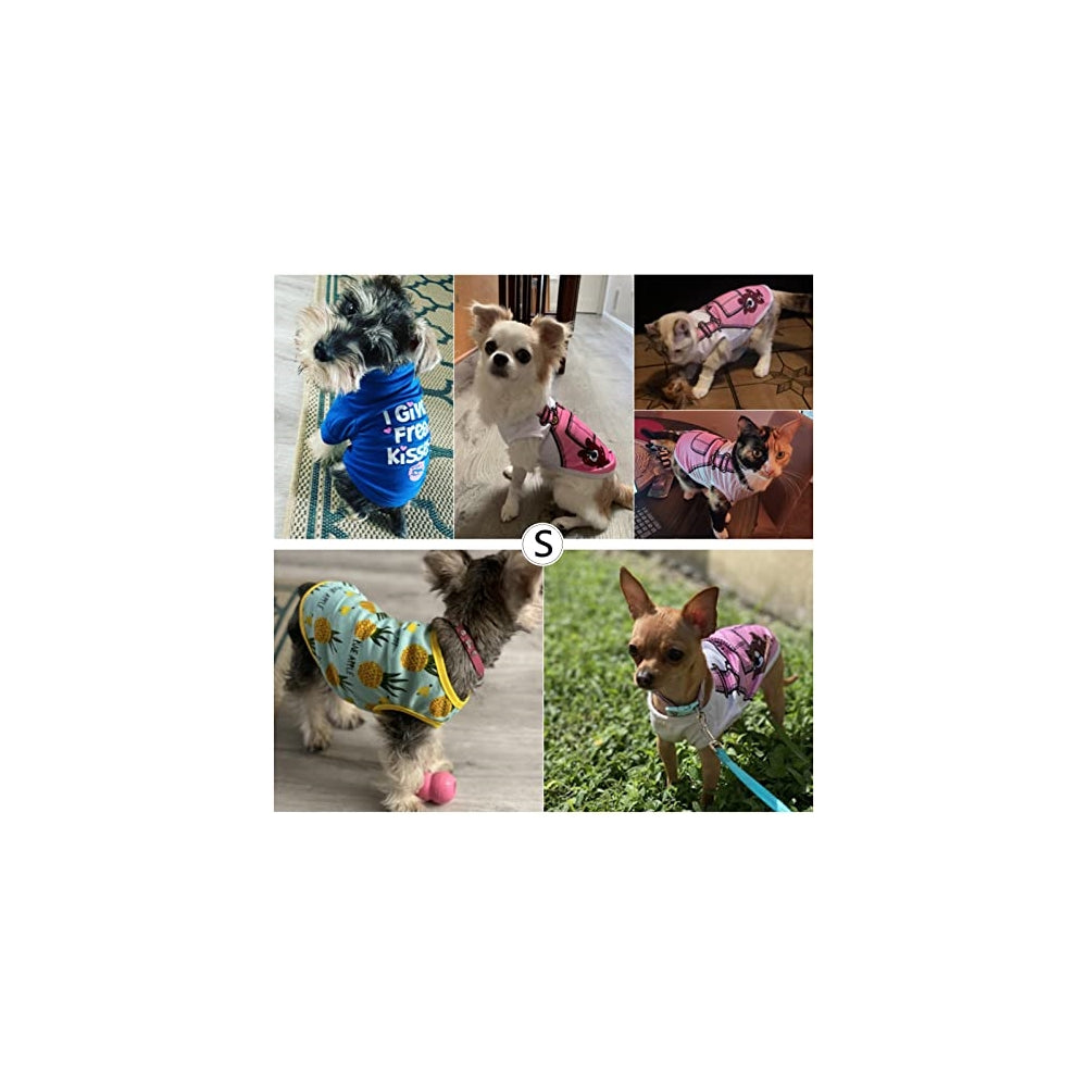Camisas para mascotas 6 pack para perro Tamaño: xs