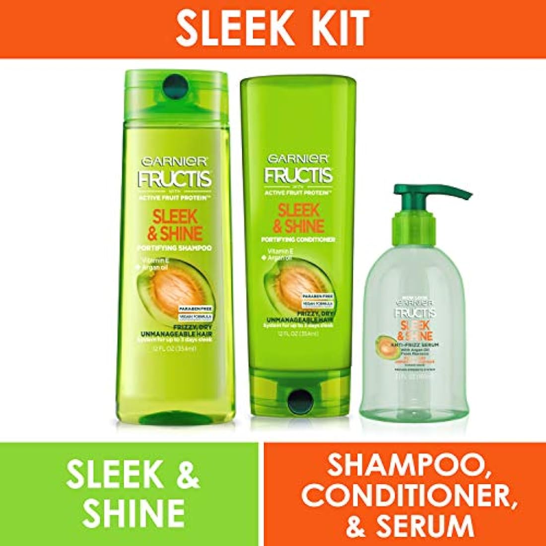 Shampoos y acondicionadores para el cabello juego de 3