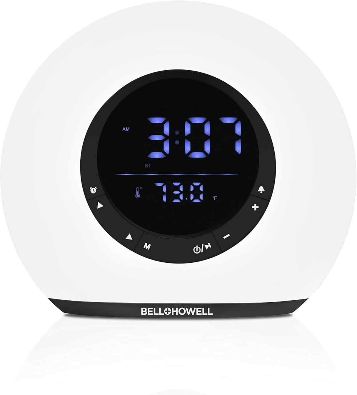 Reloj despertador Bluetooth Bell+Howell BH95TWS con altavoz