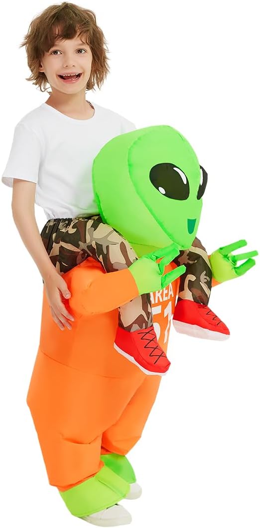 Disfraz Inflable Alienígena GOOSH para Niños Halloween Festejo